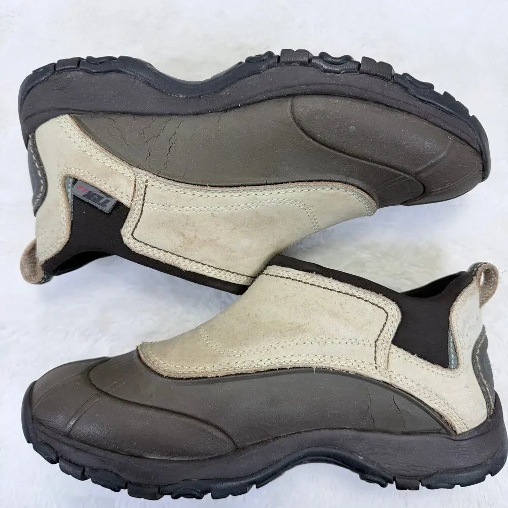 L.L. Bean Storm Chaser Slip On Duck Boots Tek 2.5 Brown Mens Size 7